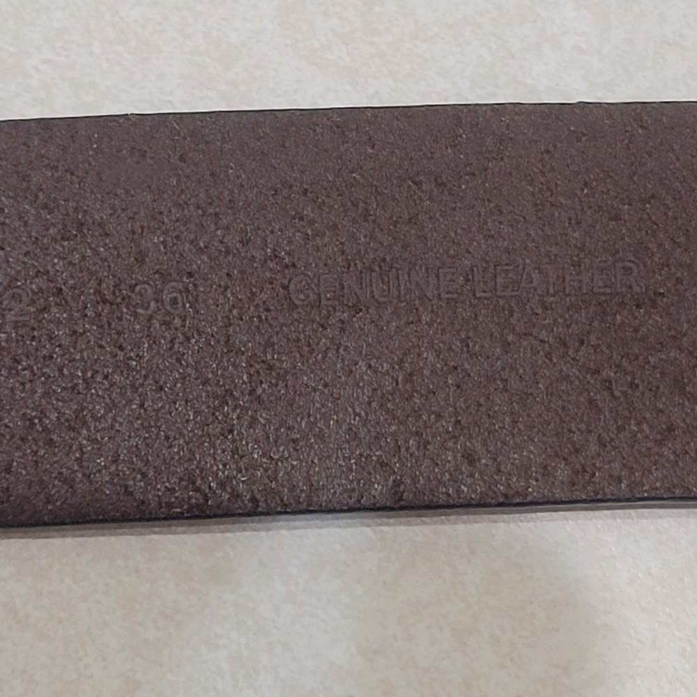 Brown belt size 36 - Picture 4 of 4